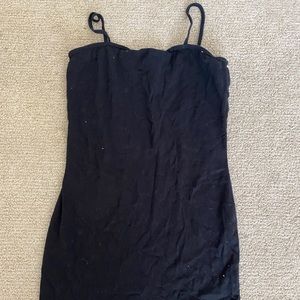 Black dress from top shop